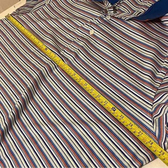 Tailorbyrd Men’s Size 3XL Golf Polo Multicolor Stripe Egyptian Cotton Casual - Picture 12 of 13
